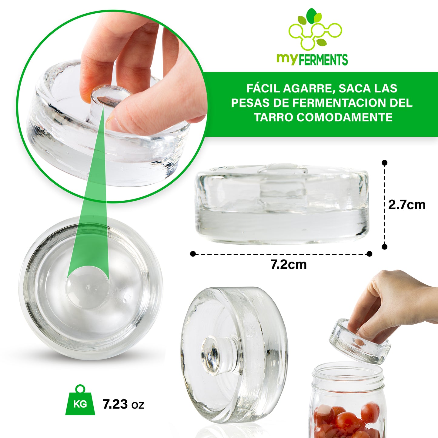 pesas de fermentación