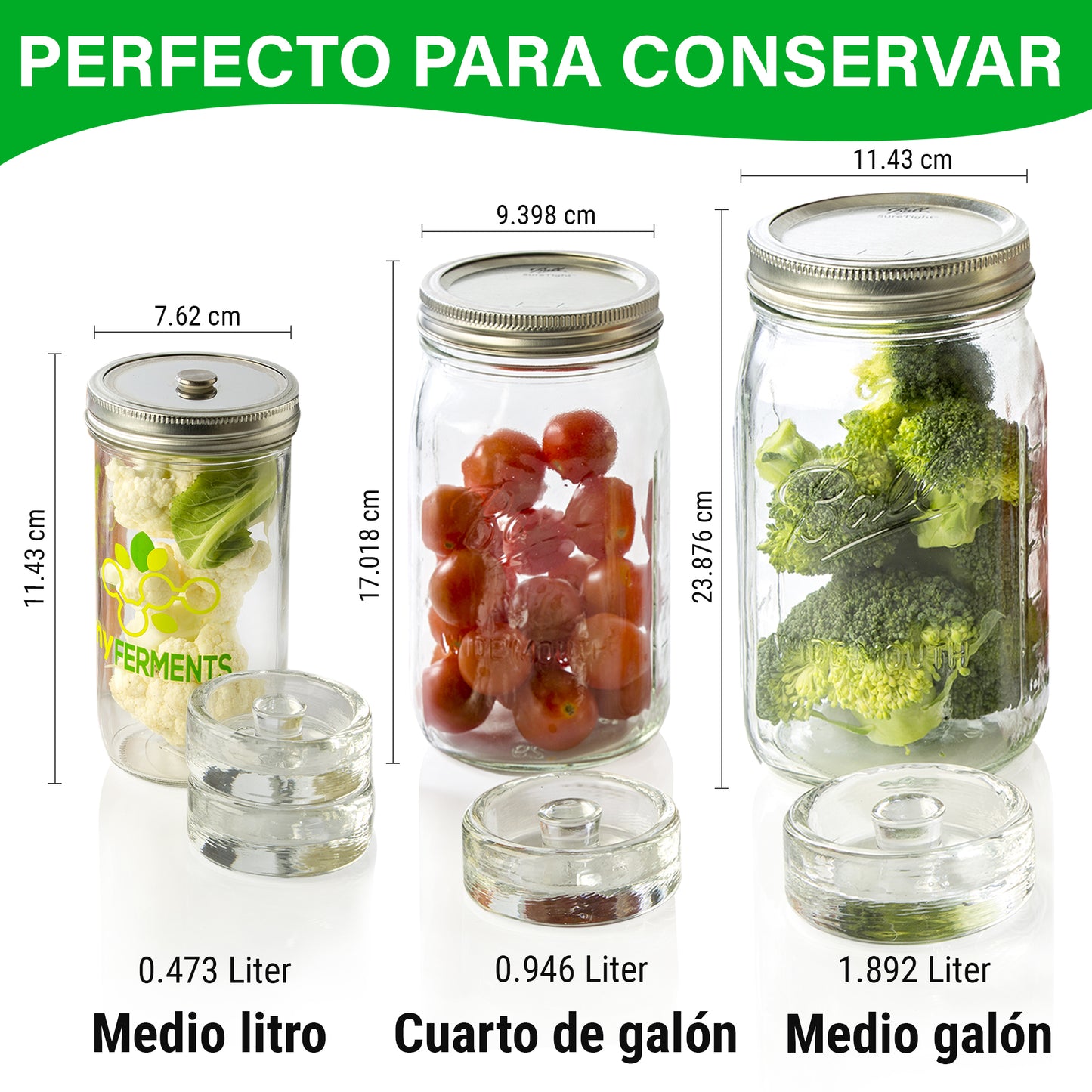 pesas de fermentación
