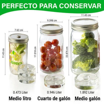 pesas de fermentación